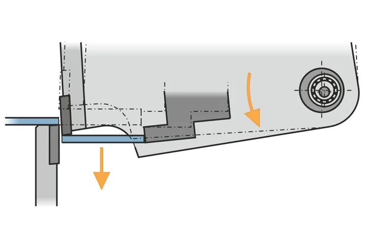 Swing-beam-After-the-cut-is-made Swing-beam-After-the-cut-is-made