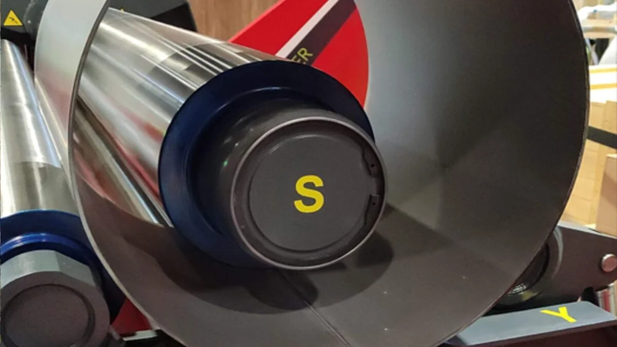 Rodillo para máquina laminadora de placas