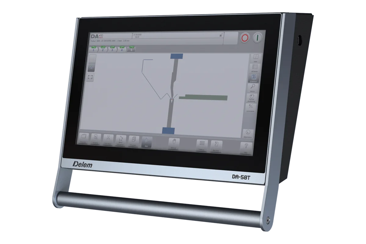 MB8 Series Press Brake with DA-53Tx 21 DELEM DA58Tx