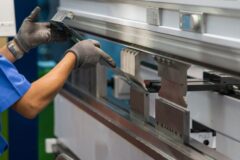 What is a hydraulic press brake